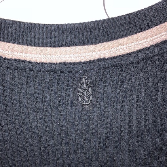 Free people cropped Henley - Picture 5 of 5